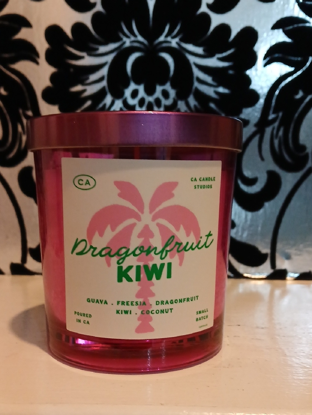 Dragonfruit Kiwi Candle